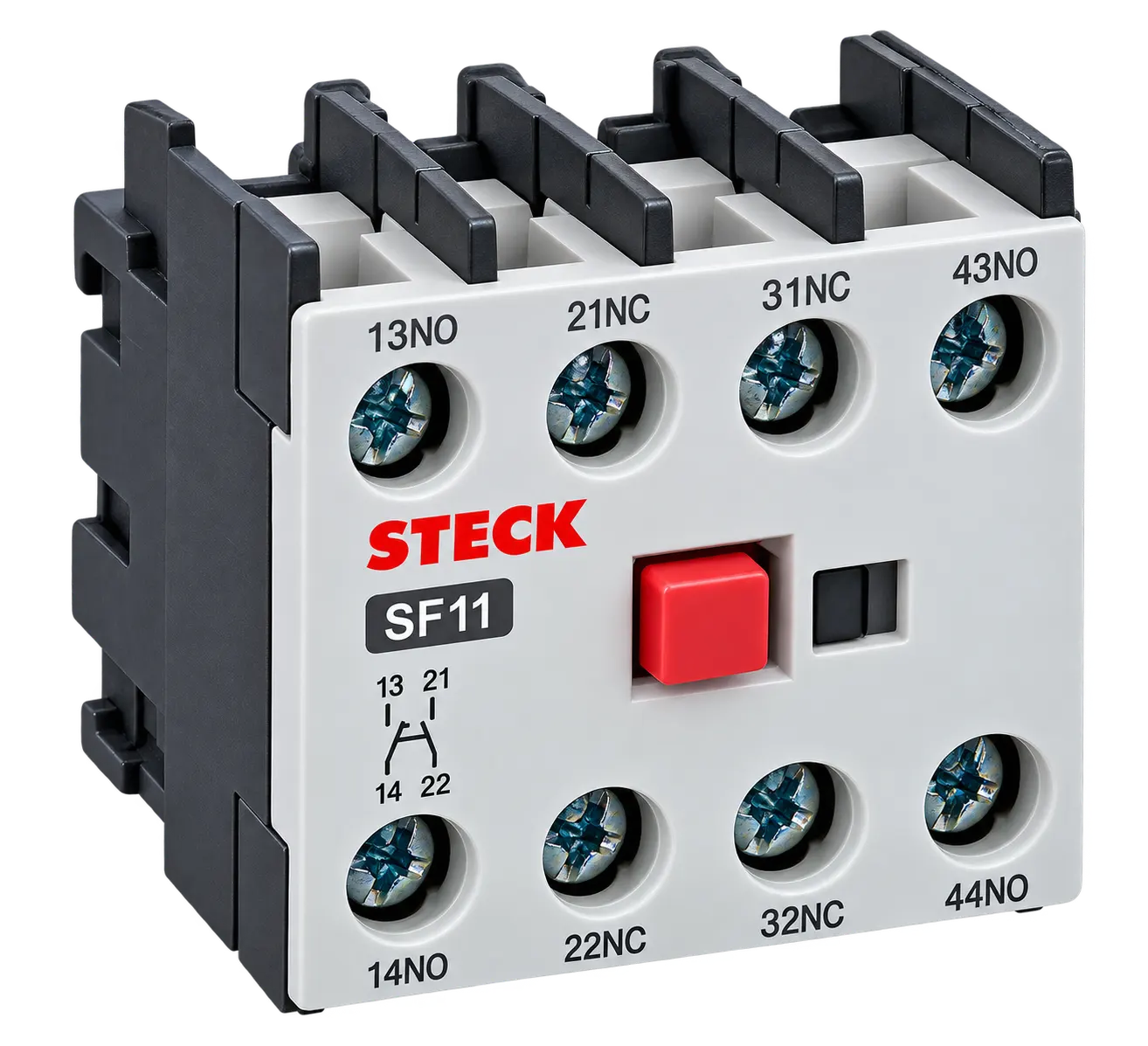 Contacto Auxiliar STECK – Series SF11, SF22 y SDJXE